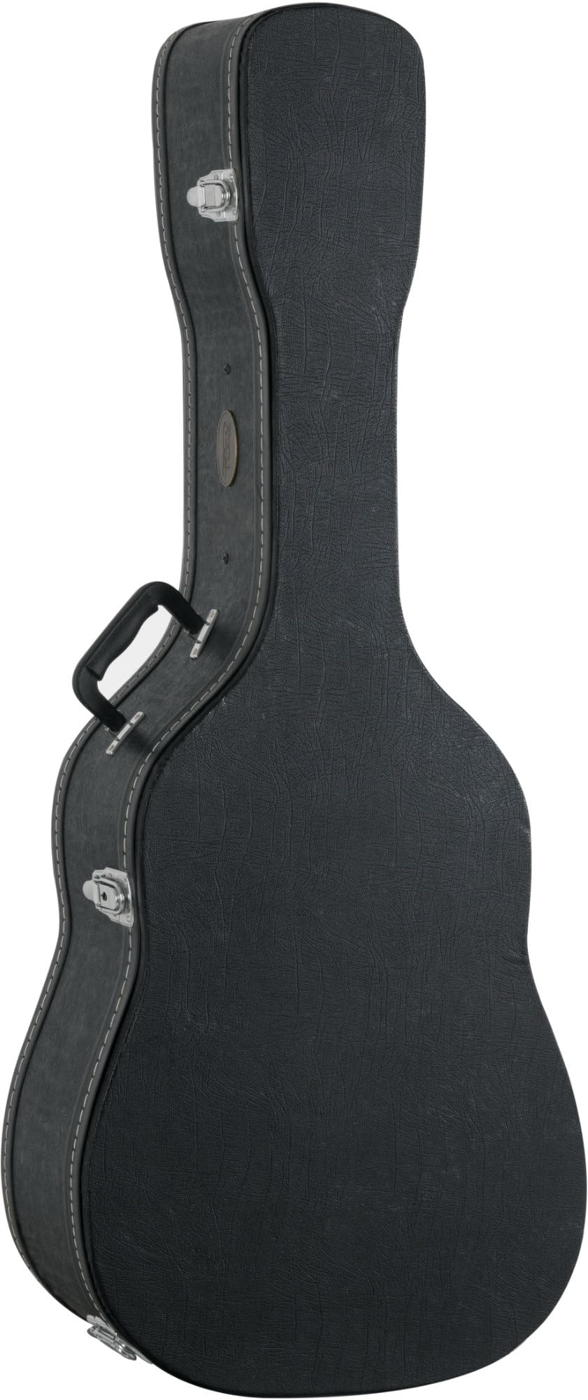 ROCKTILE Custodia 4/4 per Chitarra Western 12 Corde (gigbag imbottito, tasca interna integrata, chiudibile a chiave) Nero