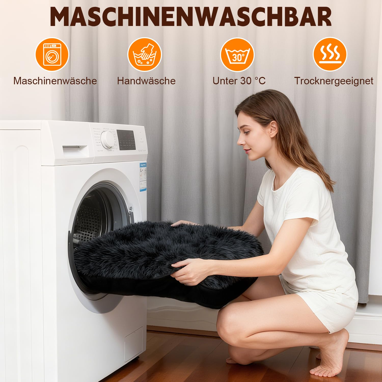 Voarge Samonagrzewająca się poduszka podróżna dla kota i psa, samonagrzewająca się poduszka podróżna, koc dla kota z antypoślizgowym spodem, dywan termiczny, łóżko dla zwierząt, do spania bez prądu