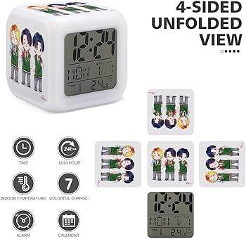 Amazon.co.jp: ミセスグリーンアップル 97 目覚まし時計 立体