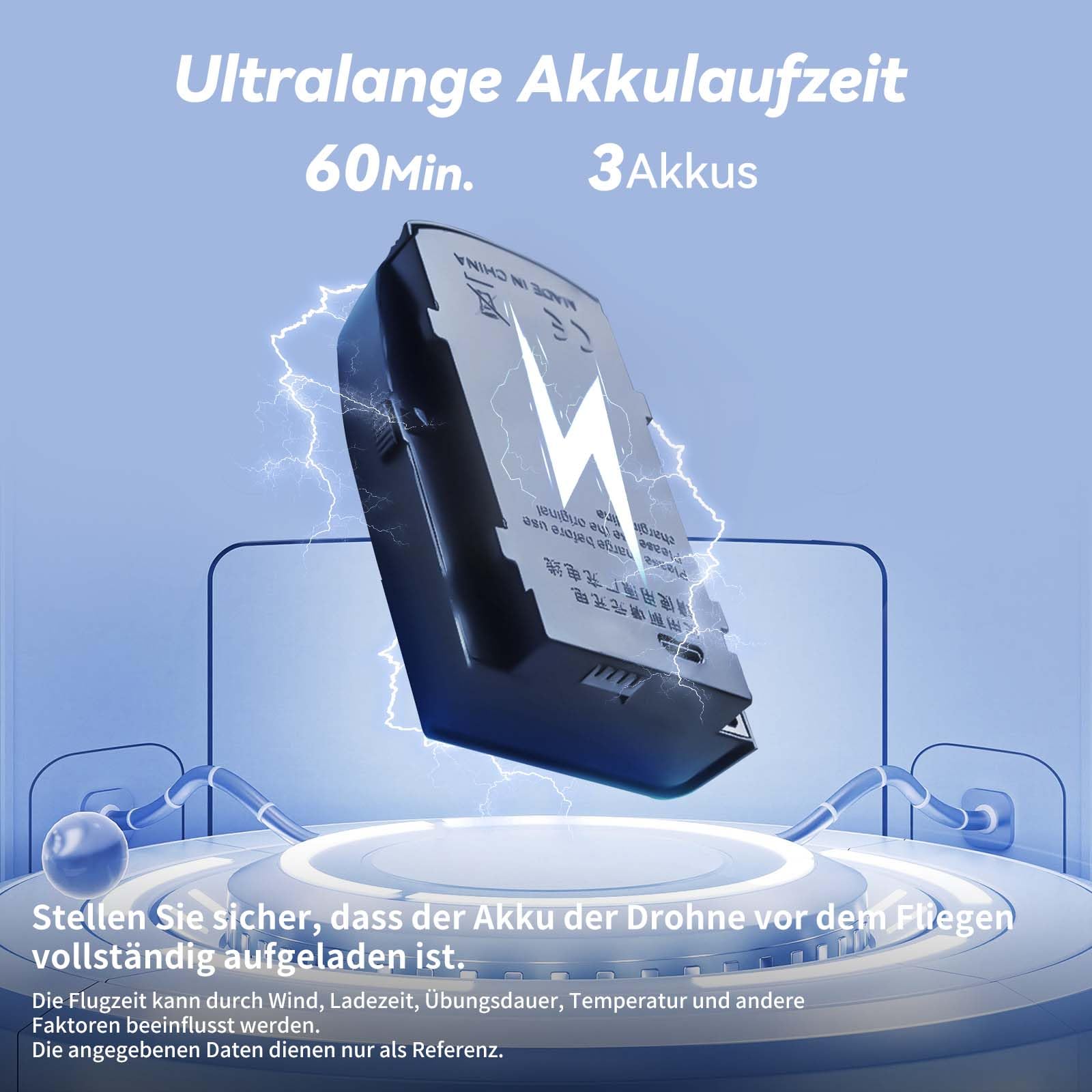 S166 GPS Drohne mit 4K Kamera, unter 249g für Erwachsene, Bürstenloser Motor, 60 Min Flugzeit (3 Akkus), 5G Übertragung, Auto Rückkehr, Auto Folgen, Faltbarer Quadcopter (Schwarz)