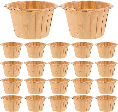 Miniatura 10 de HEMOTON Taza de papel para tartas, 100 piezas de papel para magdalenas, funda para hornear, accesorios para despedidas de soltera, fiestas de