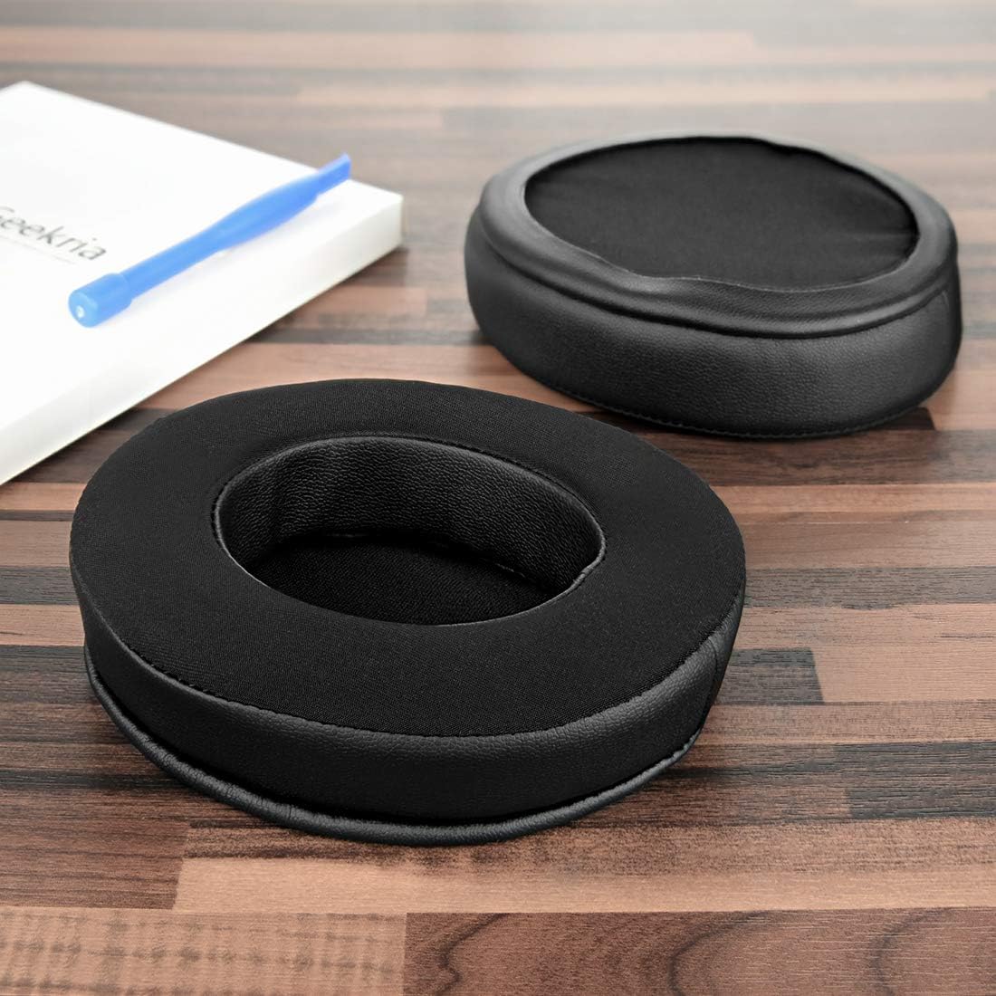 Geekria Sport Cooling Gel Replacement Ear Pads for Sony MDR-CD250 Headphones Ear Cushions, Repair Parts (Black)