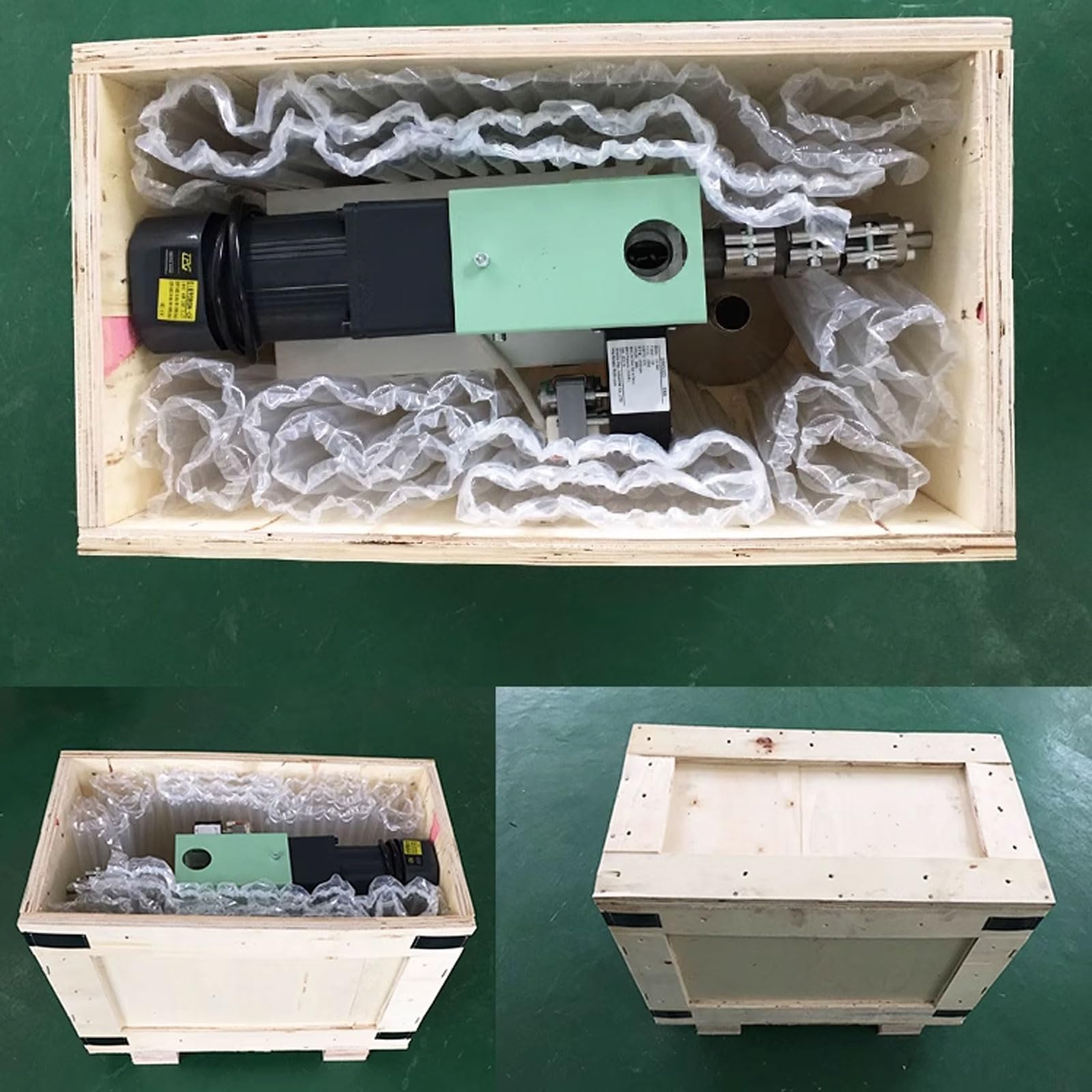90 W kommerzieller Filamentextruder, ABS PEEK PLA-Kunststoffpressmaschine, Einzelschneckenstange 0,1 Zoll Extrudierdurchmesser Filament, 0,6 Zoll Schneckenstangendurchmesser, 0,01–0,5 kg/h Leistung