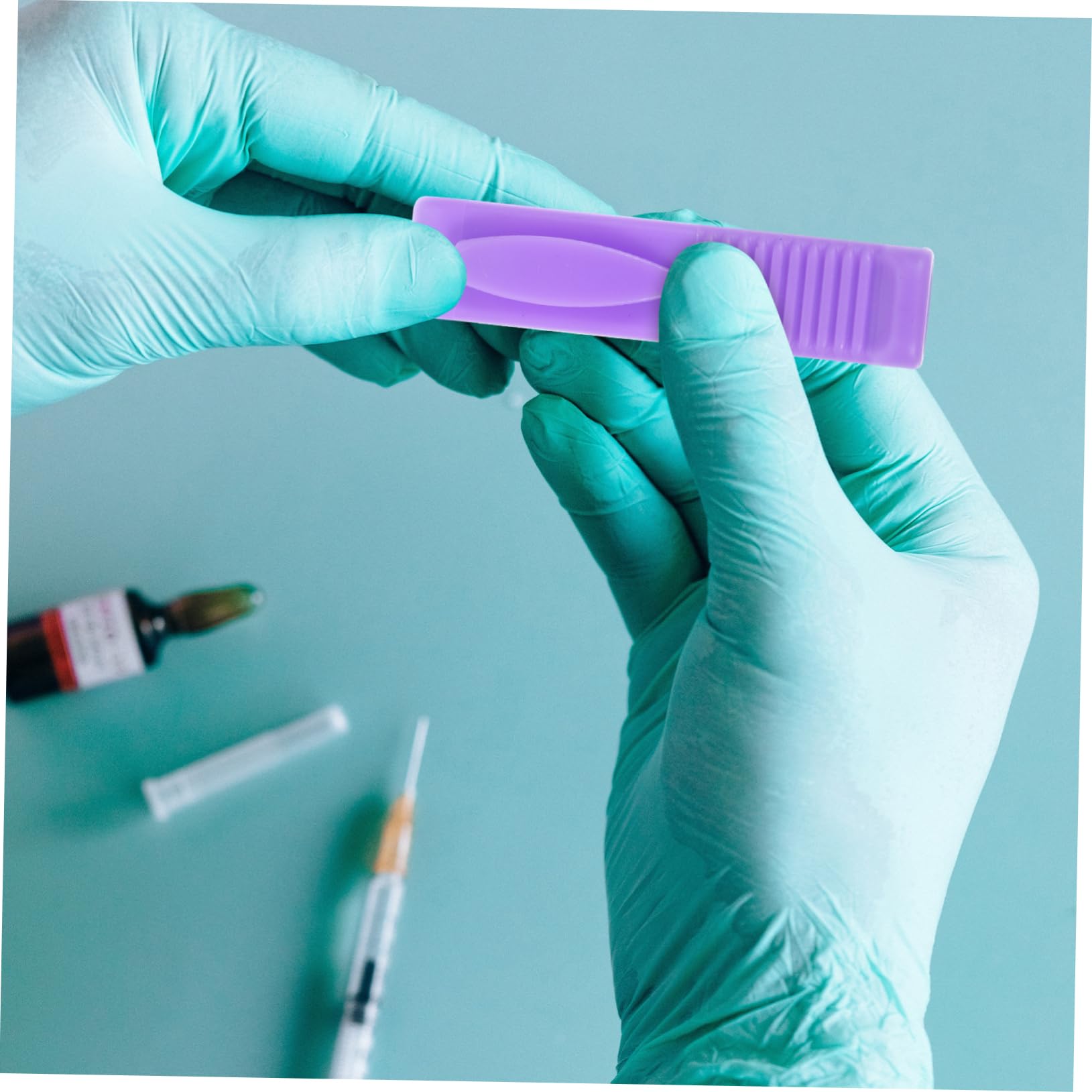 MOLUCKFU 6pcs Nurse's Helper Ampoule Bottle Opener Vial Ampoule Opener Ampule Bottle Cutting Tool Ampule Breaker Groove Reusable Ampoule Breaker Ampule Cutting Tool Liquid Plastic Purple