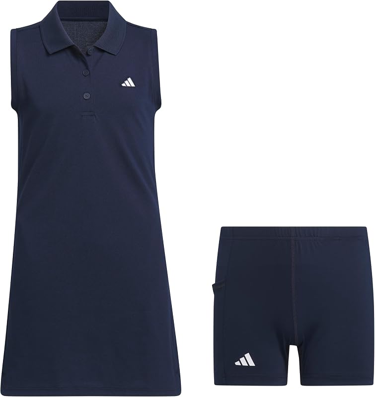 girls Pique Club Dress