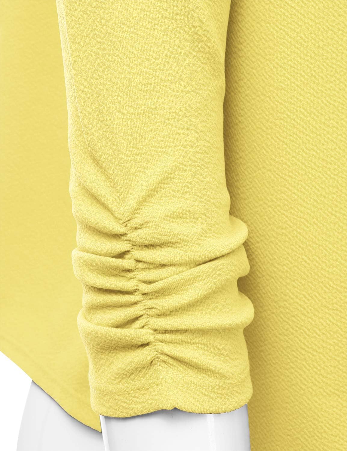 EIMIN Women's 3/4 Sleeve Blazer Open Front Office Work Cardigan Jacket (S-3XL) - Image 4