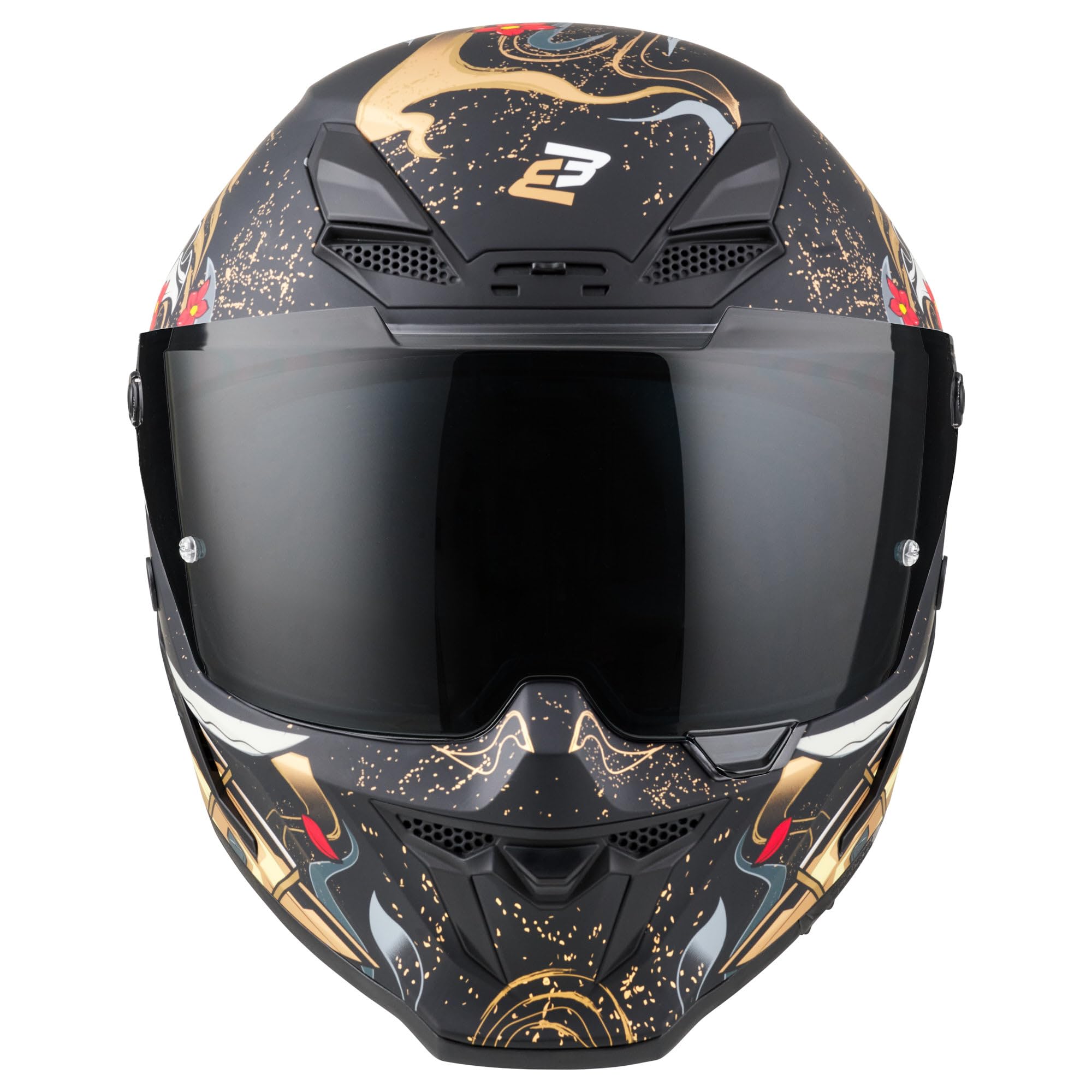 Bogotto Blade Armour Casque noir/rouge XS Pinlock
