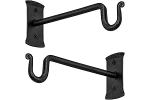 Shepherds Hooks - RTZEN 2 Pack Iron Lantern Hook