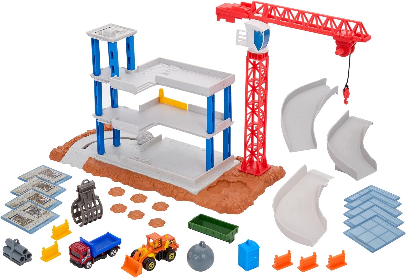 Matchbox Downtown Demolition Playset, multicolor