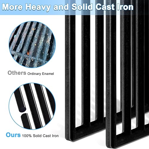 Miniatura 7 de Adviace Piezas de repuesto para parrilla Nexgrill de 4 quemadores 720-0830H, 720-0783E, 720-0830D, 5 quemadores 720-0888N, 720-0888, rejillas de