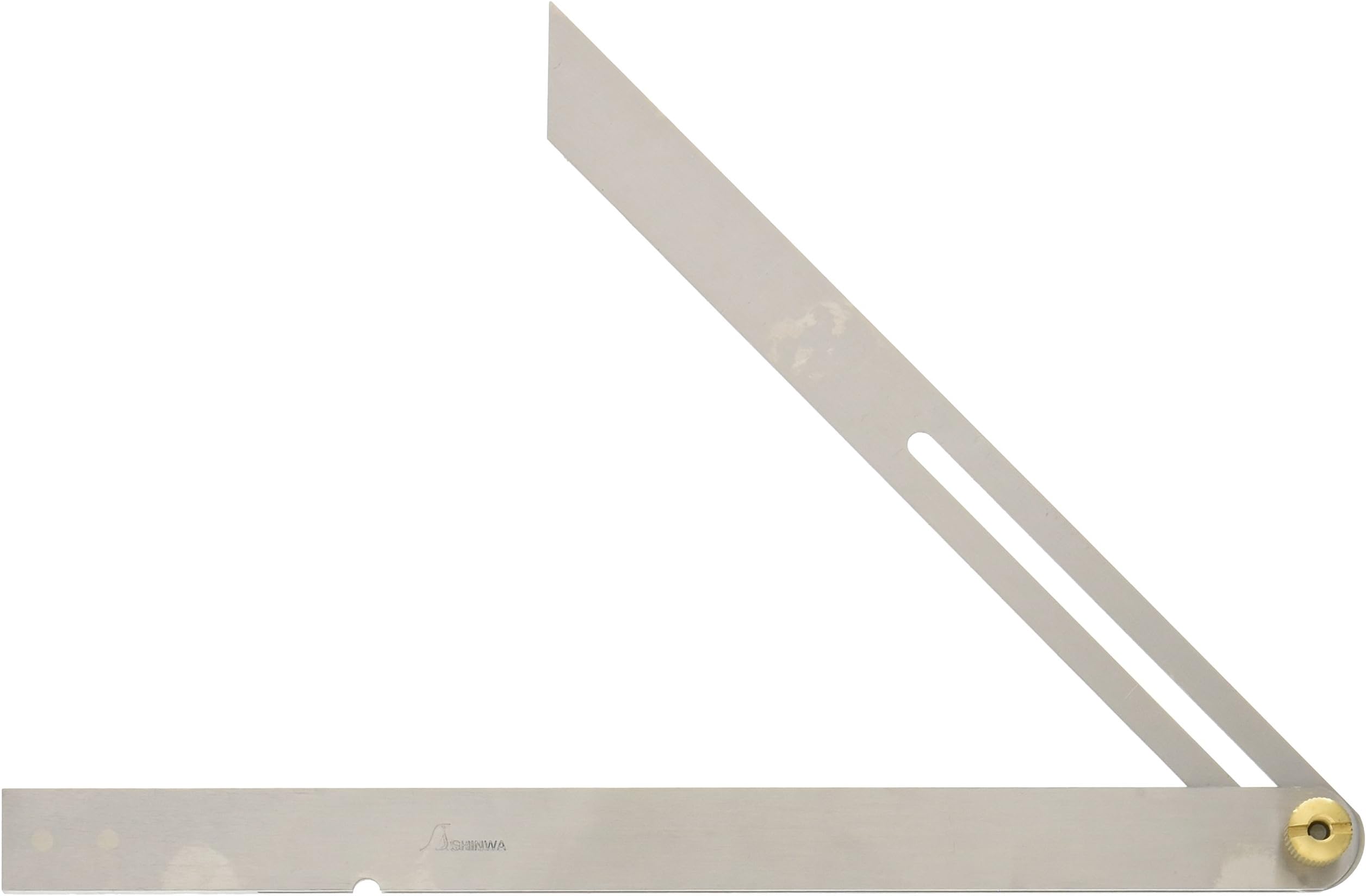 シンワ測定(Shinwa Sokutei)Shinwa Japanese 10 Stainless Steel Sliding T Bevel Gauge (Japan import)