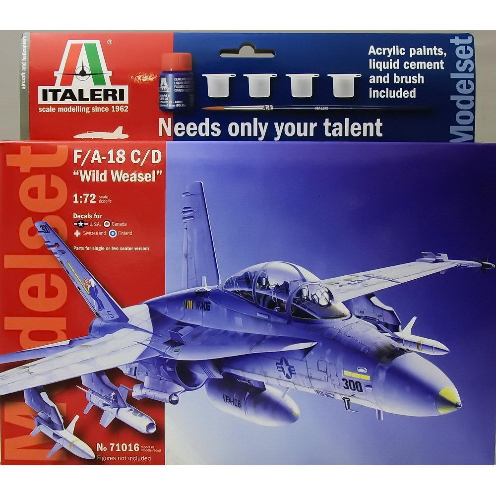 イタレリ 戦闘機プラモデル 1/72まとめ売り18点 Amazon | イタレリ 1/72 アメリカ海軍 F/A-18 C/D 