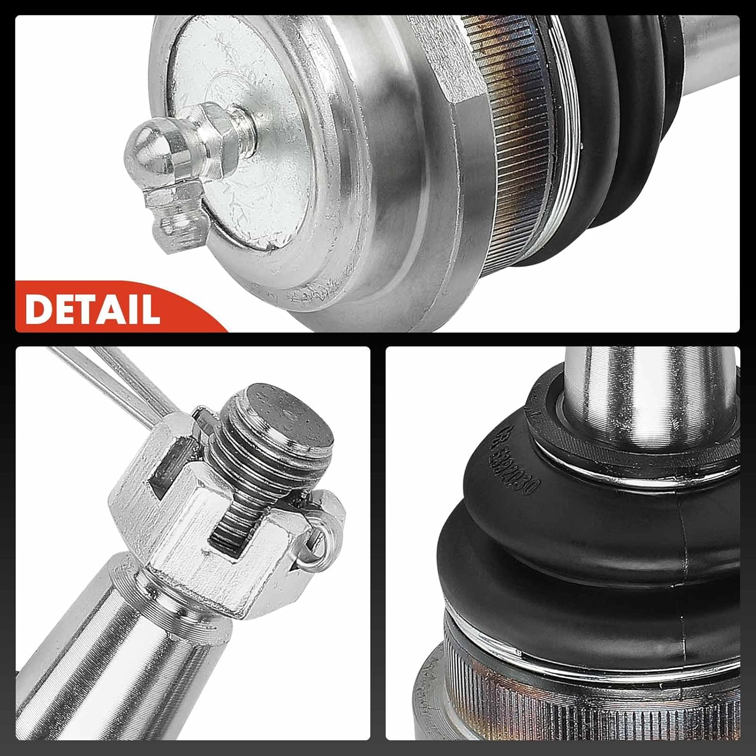 A-Premium 2 x Front Upper Ball Joints, Compatible with Jeep Grand Cherokee & Dodge Durango 2011 2012 2013 2014 2015