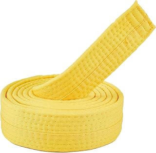 NICENEEDED Cinturón de Clasificación de Color de Taekwondo, Cinturón de Rango Unisex para Adultos
