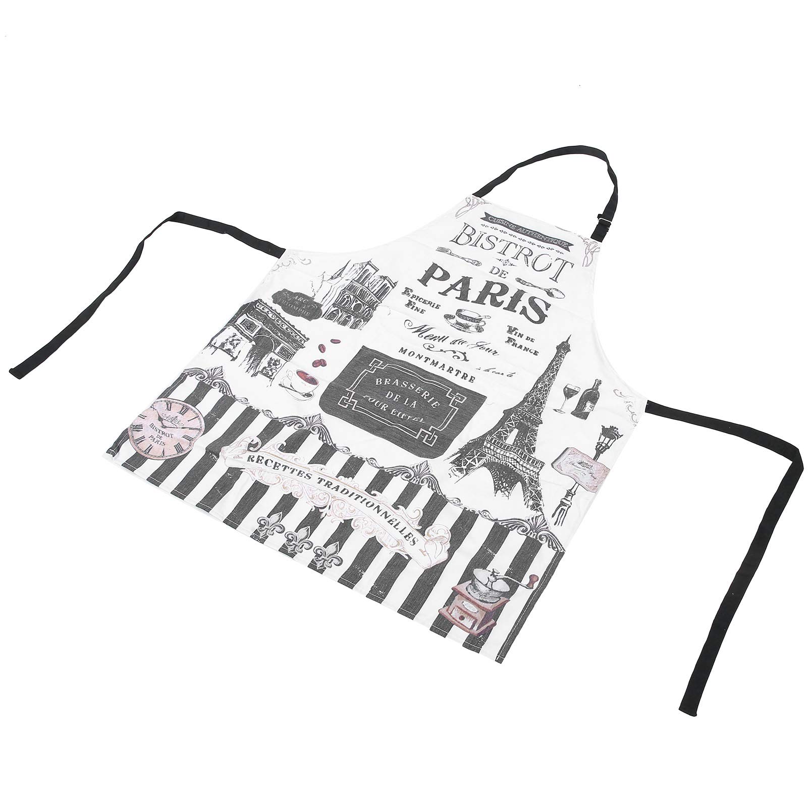 Ejoyous Grembiule da Grembiule da in Tessuto di Poliestere Collo e Vita Regolabili Senza Maniche 28 X 49 X 71,5 Cm per Supermercato Hotel Negozio di Fiori Lavori Domestici