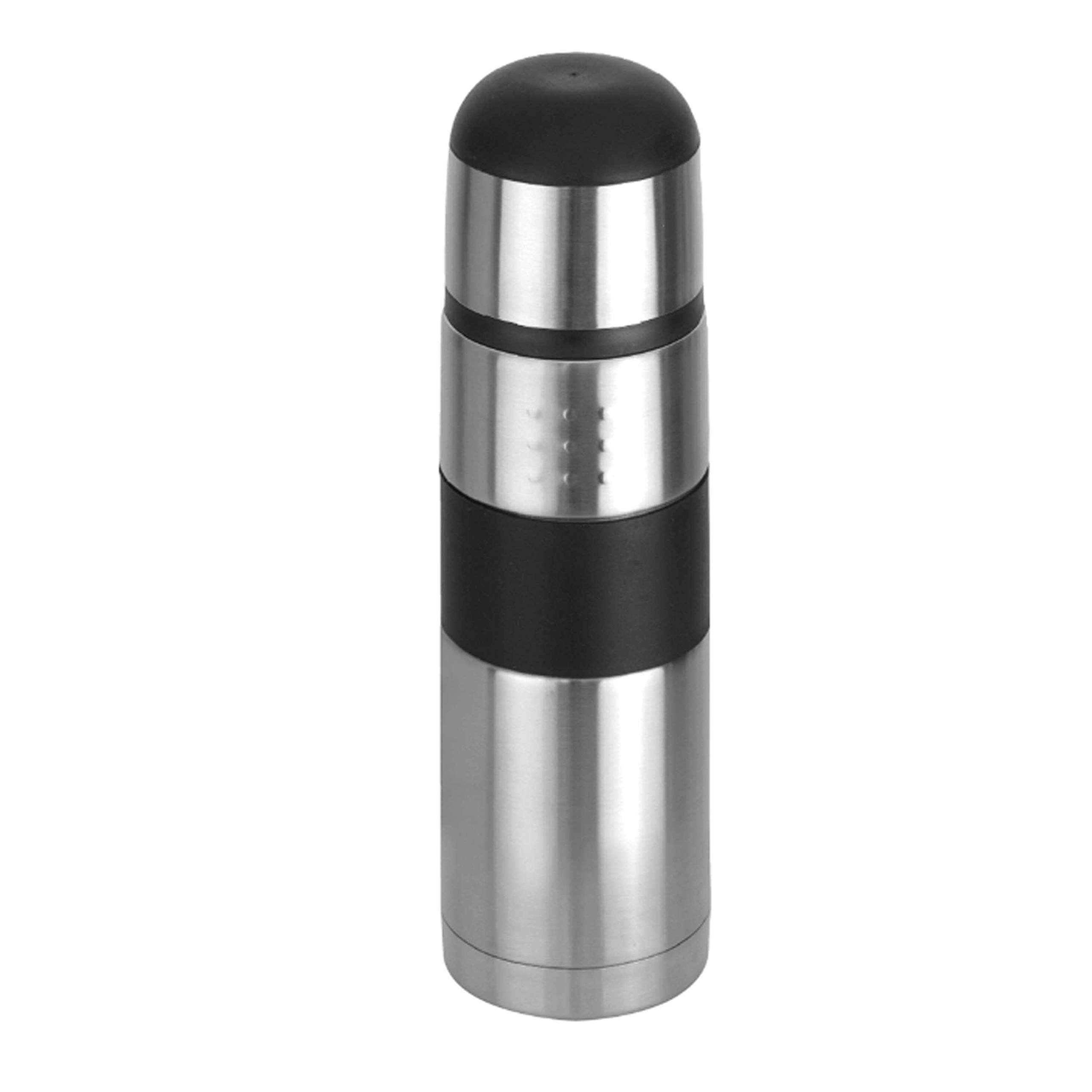 BerghoffOrion Travel Vacuum Flask, 18 oz, Silver