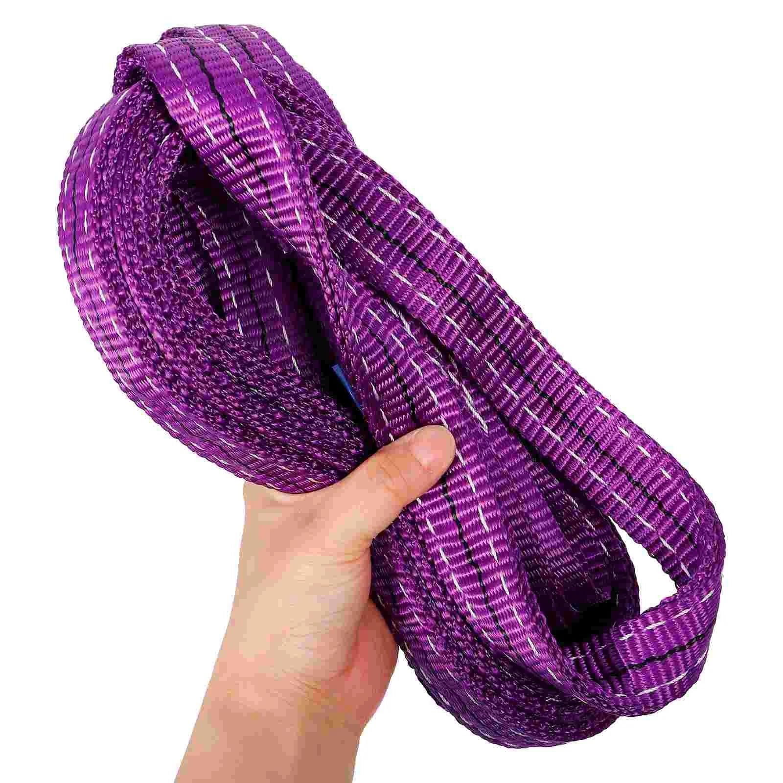 Ein schwerer Gurt Hebeband Lila 500x3x0,1cm 1T