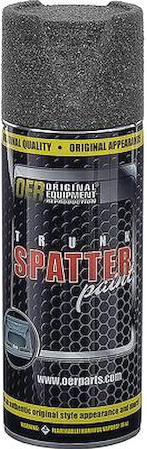 OER TRUNK SPATTER PAINT - BLACK & AQUA