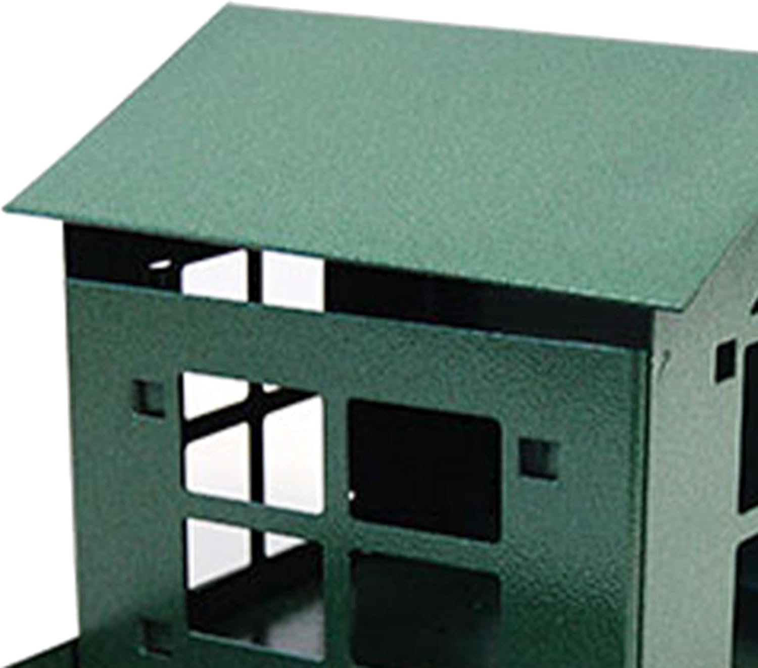Erva Peanut Pantry Squirrel Feeder - Heavy Duty Steel - Premium Verdigris Finish - Made in USA (SQF1)