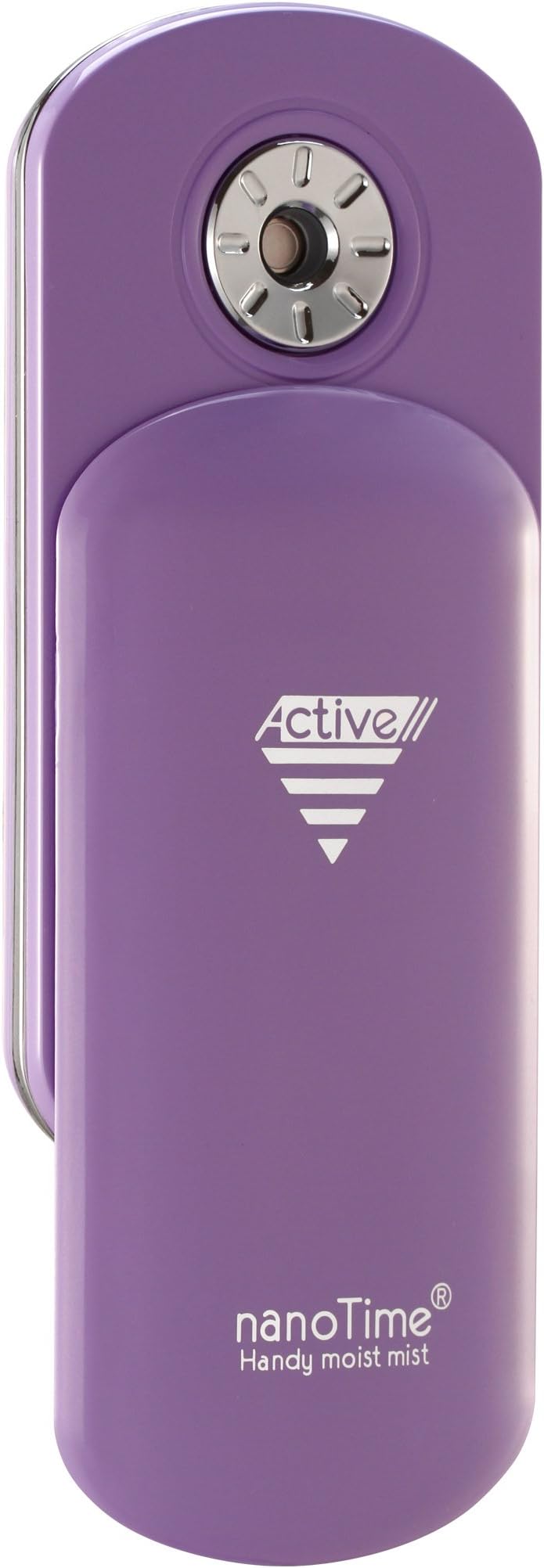 NanoTime Leather Pouch - Handy Moist Mist Gloss Gloss Purple (Purple)