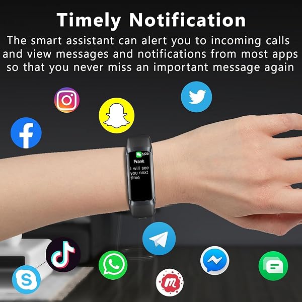 Fitness Tracker Smartwatch Herren Damen,24H Herzfrequenz- & Schlaftracking,Blutsauerstoff-Tracking, 20+ Sportmodi,1,1" AMOLED Display, Schrittzähler , IP67 wasserdicht für iOS Android (Schwarz) - 5