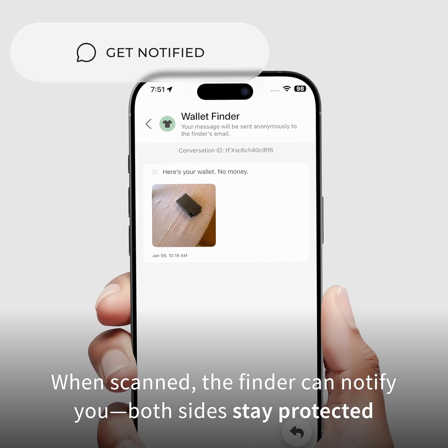 Pebblebee Link Label - Secure QR Code Tracker for Lost Items - Compact, Durable, Dishwasher-Safe QR Code Labels for Water Bottles, Camping Gear, Electronics & More - Secure Way to Recover Lost Items - Image 8