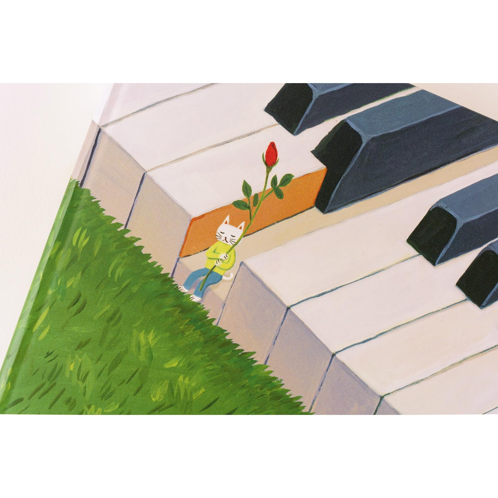 ほぼ日 Hobonichi Techo HON A5 2026 – Hiroko Kubota: Waiting on the Chord (Pianificatore inglese, inizio gennaio)