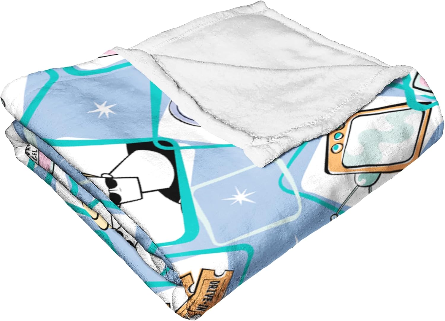 Northwest Cartoon Network - Johnny Bravo Silk Touch Throw Blanket, 50" x 60", All Things Johnny Bravo