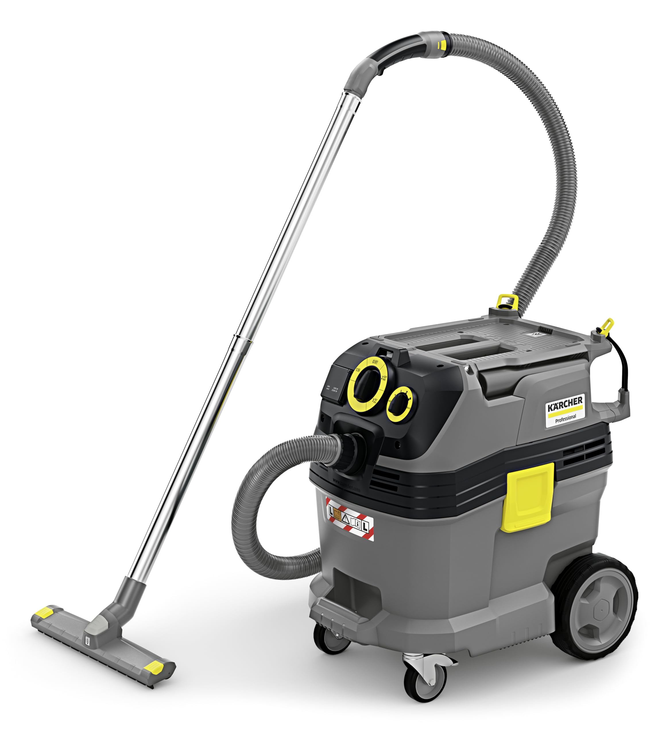 Kärcher NT 30/1 Tact Te L 1380W - Aspiradora (1380 W, 220-240, 50-60, 30 L, De plástico, 69 dB)