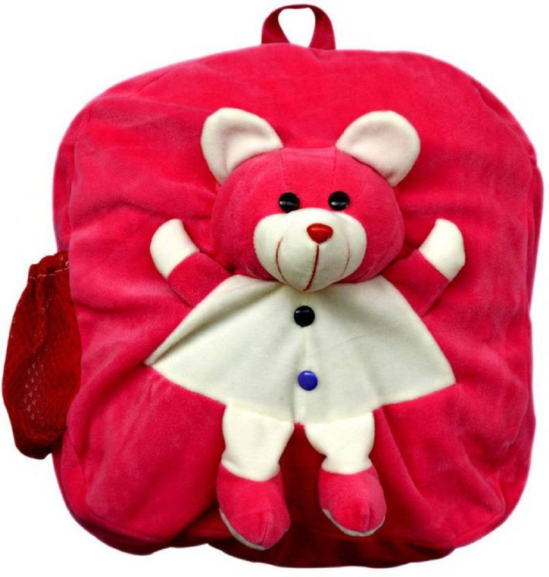Soft Material School Bag For Kids Plush Backpack Cartoon Toy | Children's Gifts Boy/Girl/Baby/Decor School Bag For Kids(Age 2 to 6 Year) (Teddy)-image-3