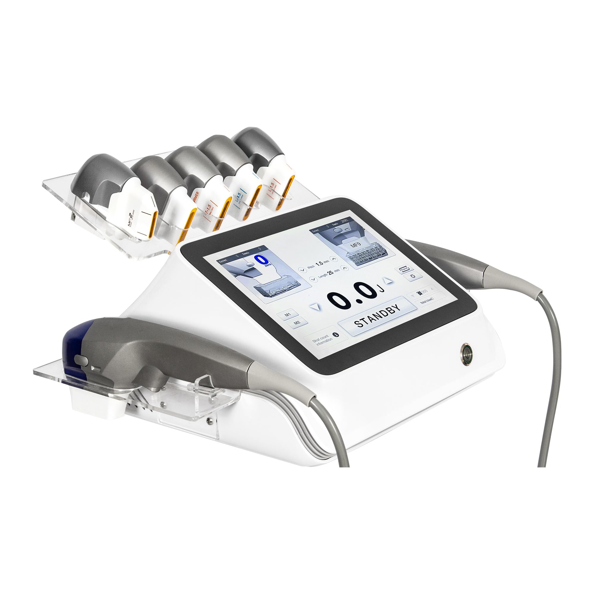 Macchina Estetica Multifunzionale con Radiofrequenza ed EMS, Dispositivo Professionale per Cura della Pelle e Modellamento Corpo per Centri Estetici e Saloni di Bellezza