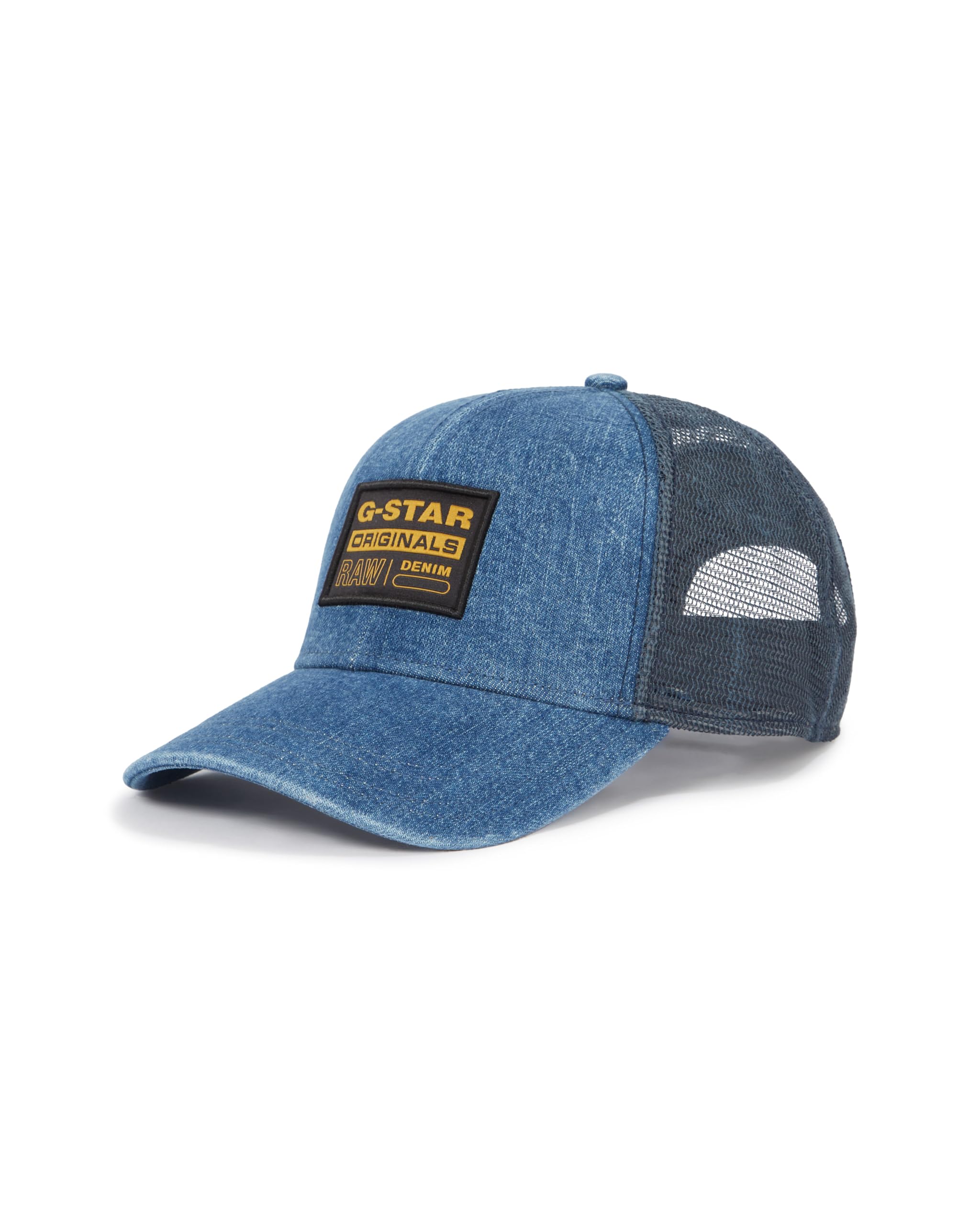 G-STAR Men's Denim Embro Baseball Trucker Cap