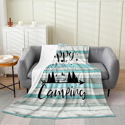 Miniatura 33 de Erosebridal Manta de arco iris para niñas, tamaño individual de 60 x 80, manta de sol y estrellas para niños y niños, manta de forro polar de nube