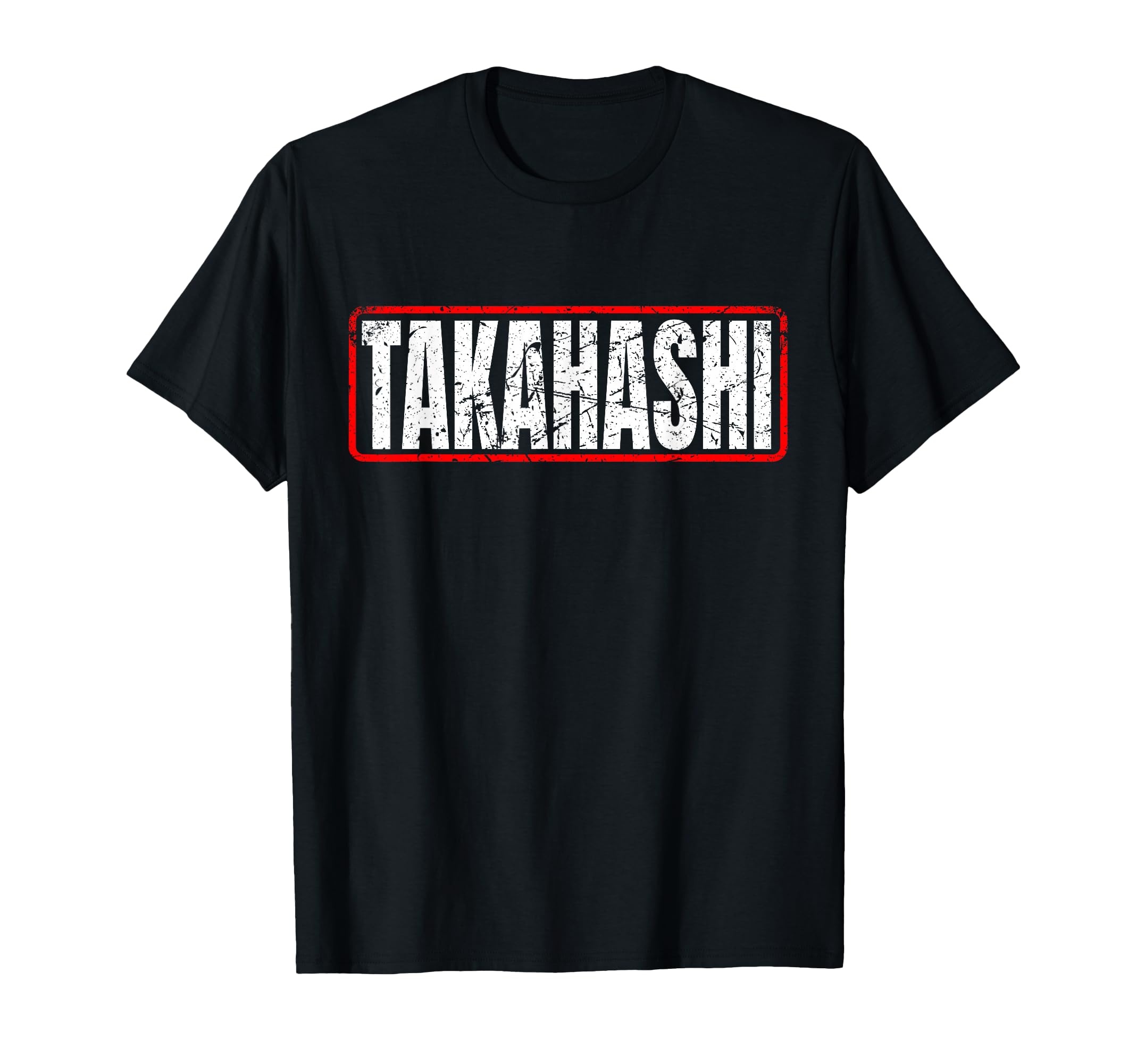 Takahashi Surname Japanese & Asian American Nippon Family T-Shirt