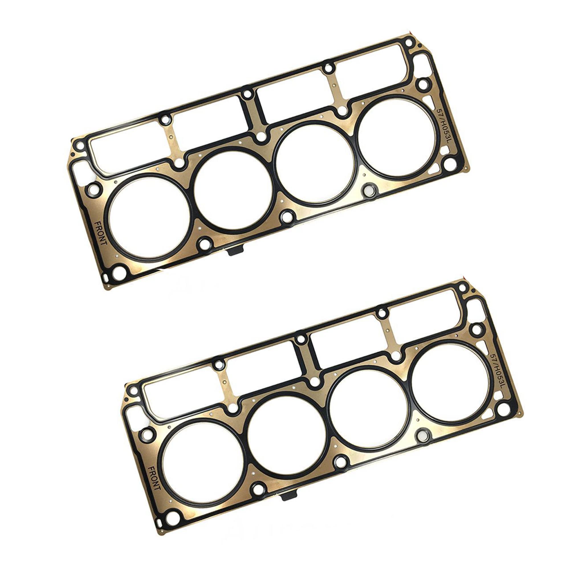Partsflow 2x Cylinder Head Gasket For Chevy Express For Buick Lacrosse For Pontiac Grand Prix Firebird For Buick LaCrosse For Cadillac CTS-V For Chevy Camaro For GMC Canyon 4.8L 5.3L V8