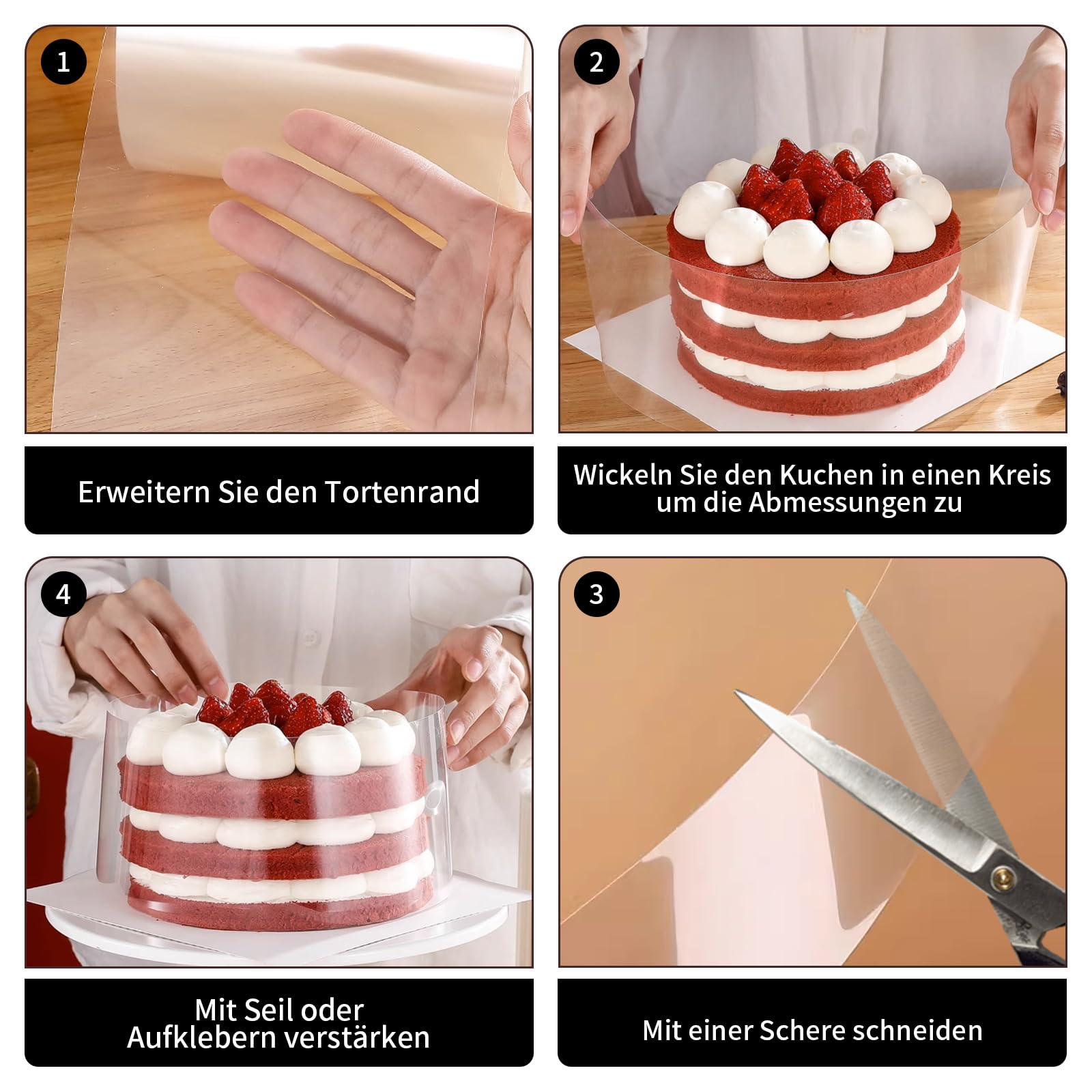 PAPIER CADEAU ,563--Sac'emballage Transparent De Biscuits à Fleurs Et