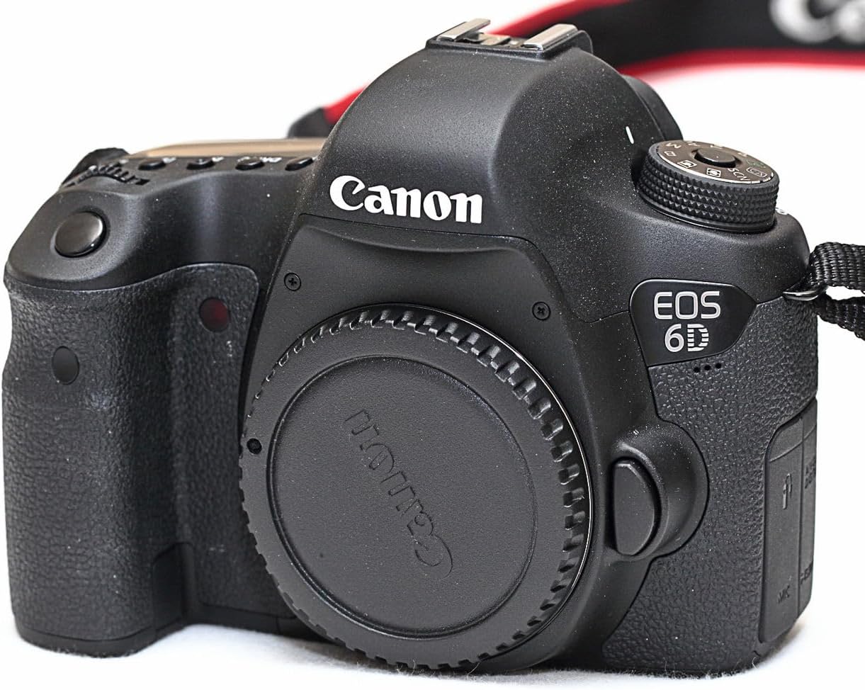 Canon EOS 6D 20.2 MP DSLR Camera Body (Renewed)