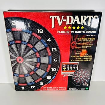 美品 TV-DARTS テレビダーツ プラグインダーツボード ダーツ 中古 練習 TV-DARTS プラグイン TV ダーツボード テレビダーツ エポック