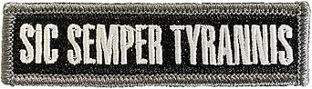 Gadsden and Culpeper Tactical Sic Semper Tyrannis Subdued Patch