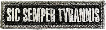 Gadsden and Culpeper Tactical Sic Semper Tyrannis Subdued Patch