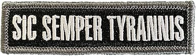 Gadsden and Culpeper Tactical Sic Semper Tyrannis Subdued Patch