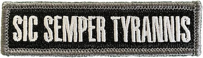 Gadsden and Culpeper Tactical Sic Semper Tyrannis Subdued Patch