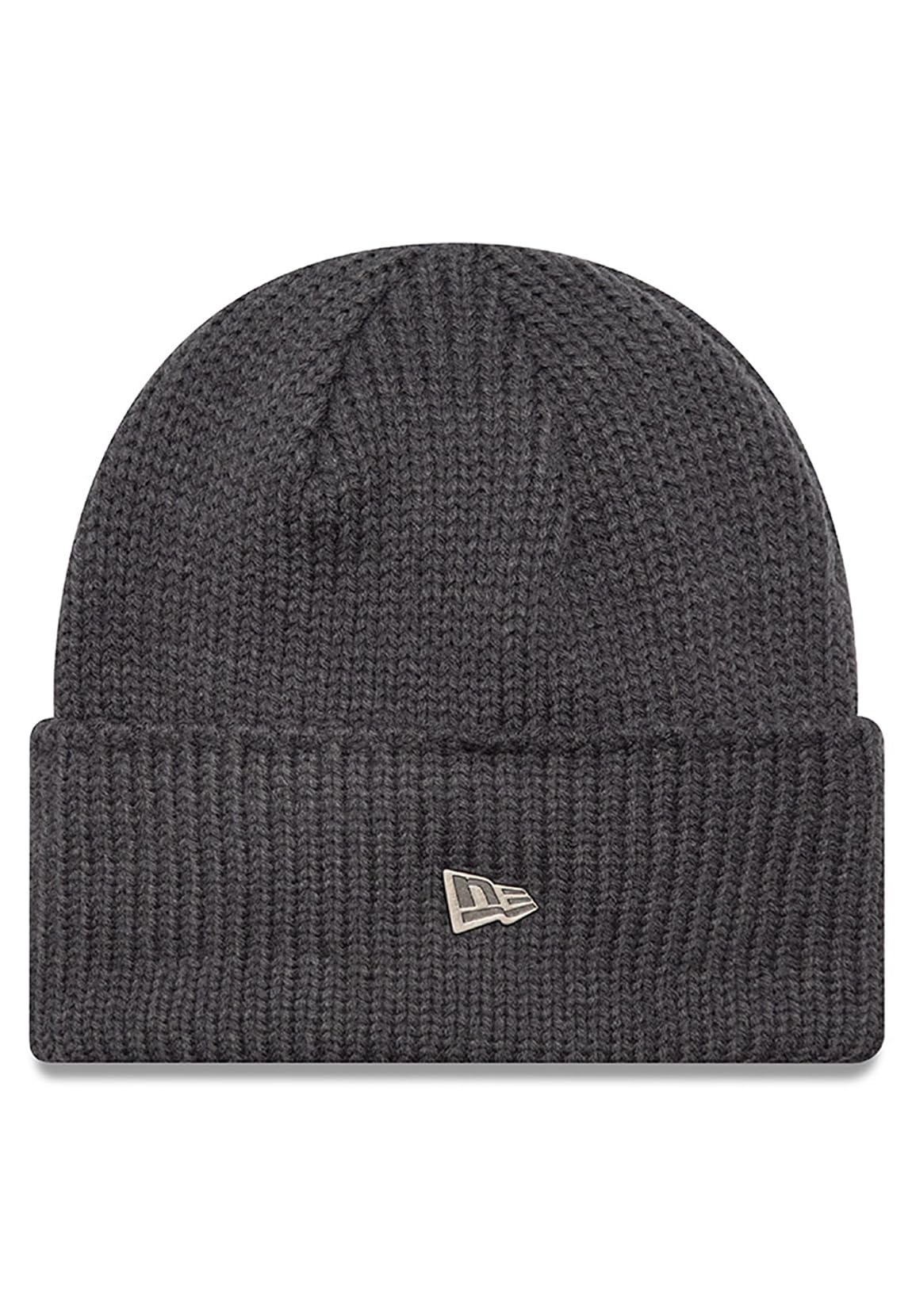 New Era Winter Wide Cuff Beanie - Merino Charcoal