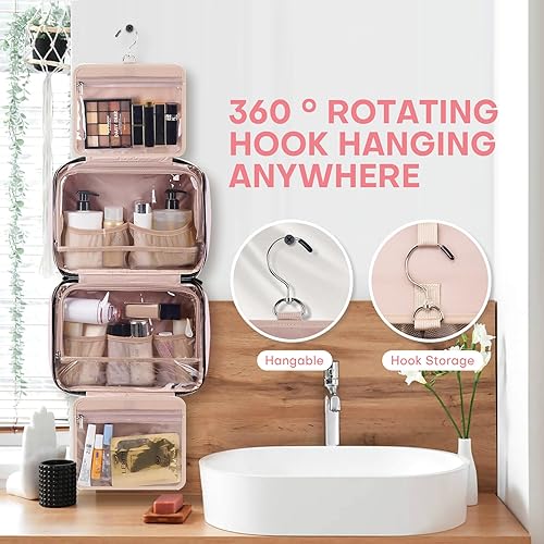 Miniatura 3 de Neceser de viaje 003, Rosado, Diamante Negro