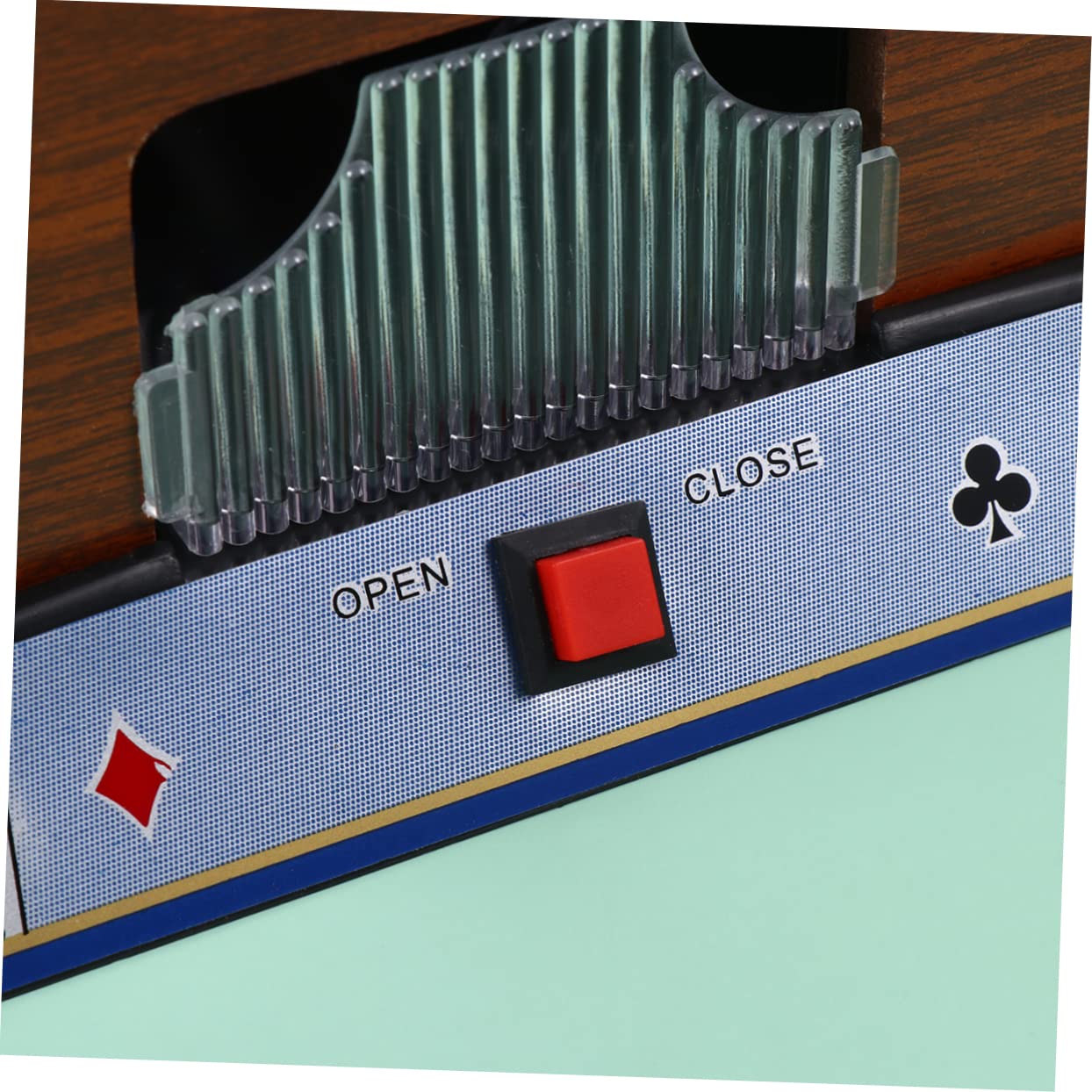 Mescolatore Automatico di Carte da Gioco Elettrico Nero