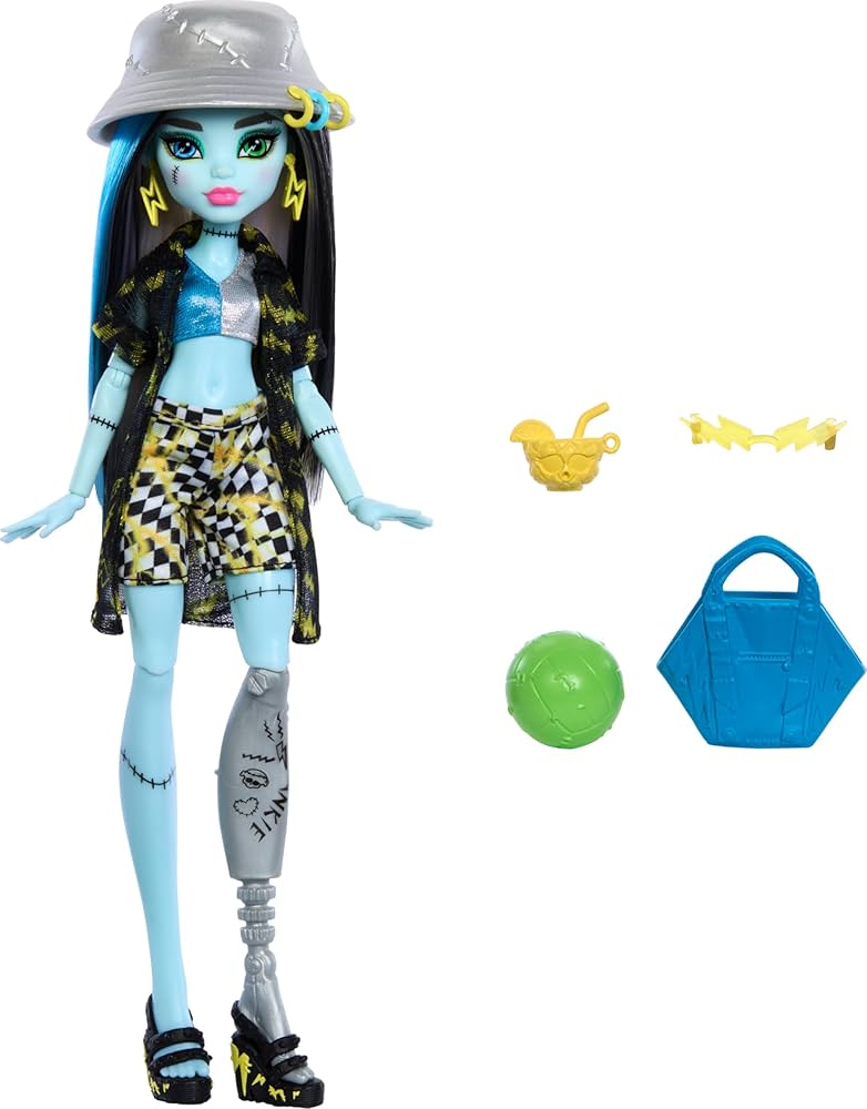 Amazon.com: Monster High Scare-adise Island Frankie Stein