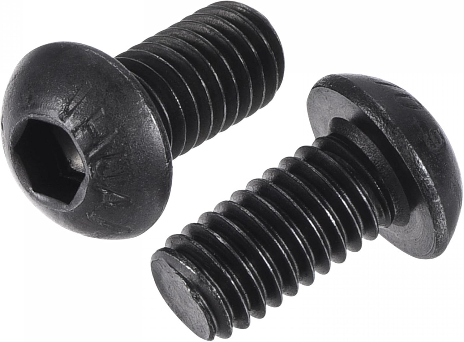 uxcell M6x50mm Hex Socket Button Head Cap Bolts Screws Alloy Steel 50pcs