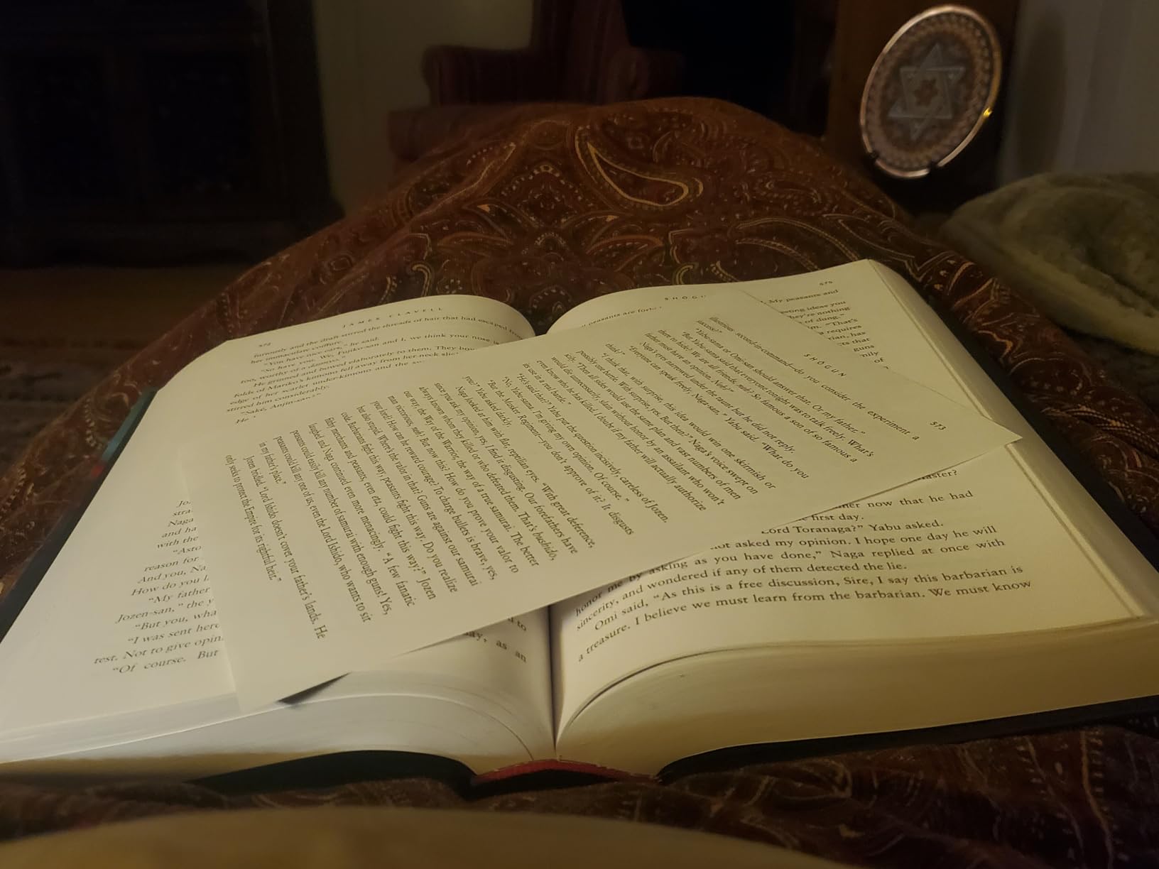 Random pages falling out.