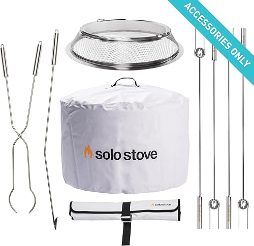 Miniatura 2 de Solo Stove Yukon - Paquete de accesorios de 27 pulgadas que incluye Yukon Shield, Yukon Shelter, palos para asar hogueras y herramientas para