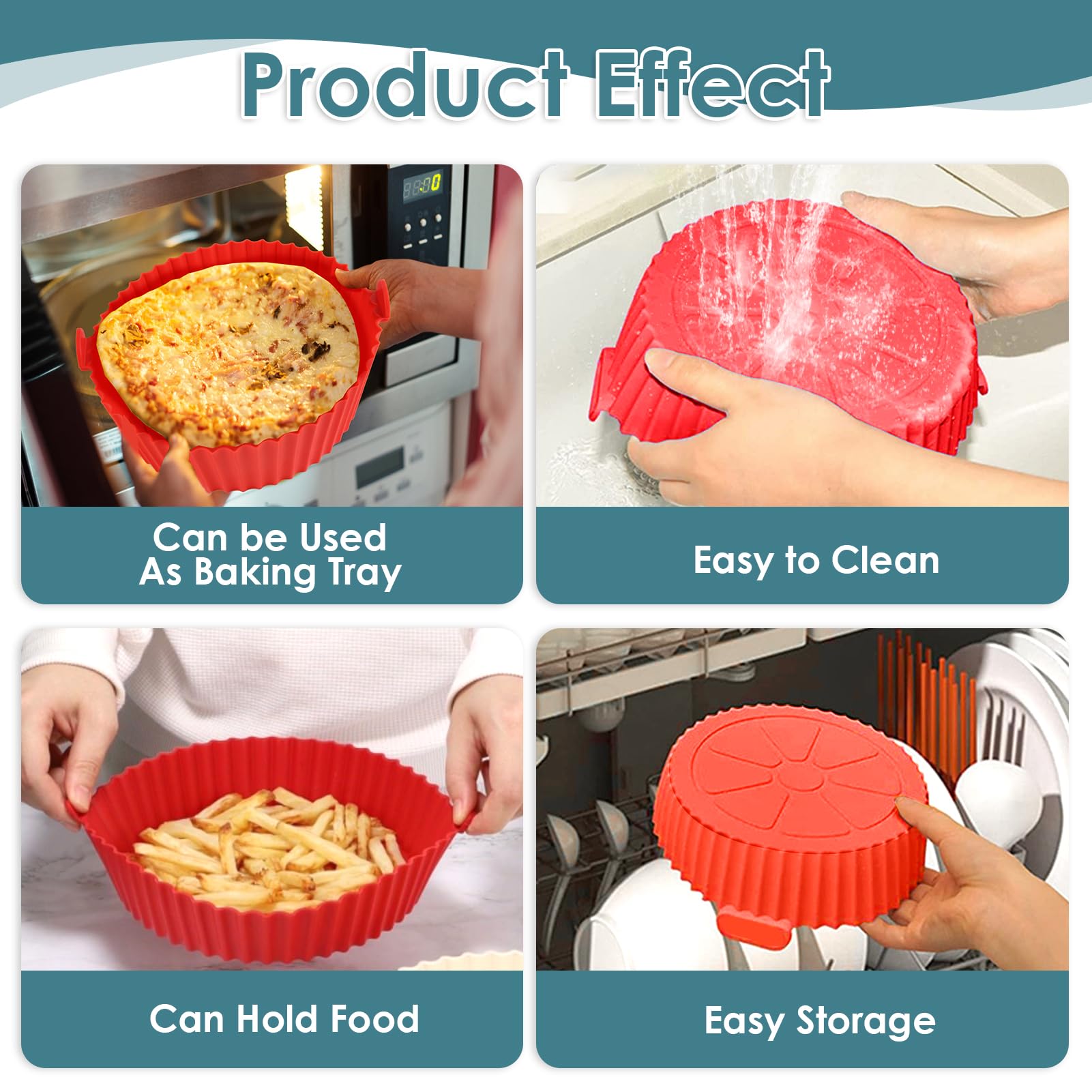 4er Set Tropffreie Eishalterungen Aus Silikon - Wiederverwendbar & BPA-frei Für Kinder